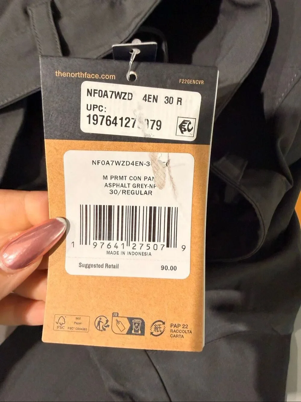 The North Face Paramount Outdoor Utility Convertible Zip Off Pants Asphalt Gray